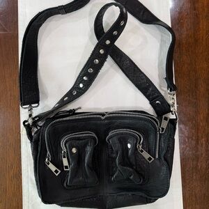 Stylish Black Leather Bag